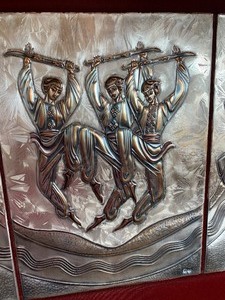 lot 25 image: Stunning Work of Art on Sterling Silver by REM Bahautdyn