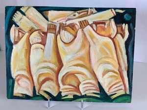 lot 48 image: Oil on Board by Mykhaylo Chorny