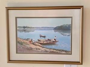lot 88 image: Framed Original Art