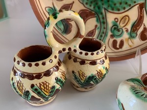 lot 87 image: Three Pottery Pieces