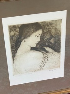 lot 109 image: Framed Art by Mikhail Gordeevich Deregus