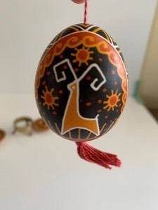 lot 320 image: Single Ukrainian Easter Egg