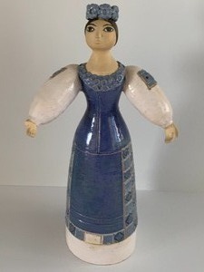 lot 209 image: Ceramic Figurines by Slava Gerulak