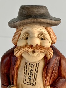 lot 223 image: Carved Wood Figurine