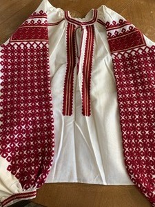 lot 239 image: Long Sleeve Shirt with Embroidered Design