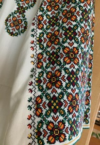 lot 234 image: Linen Embroidered Dress
