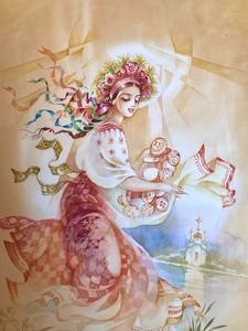 lot 130 image: Beautiful Watercolor Painting by Nadia Starovoytova