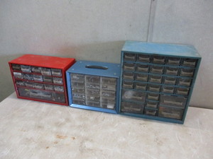 Storage Drawers full of hardware