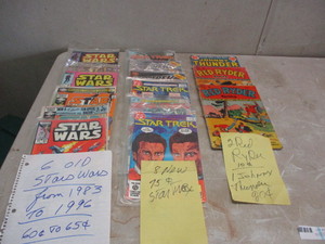 Star Wars Star Trek Red Ryder Johnny Thunder Comics