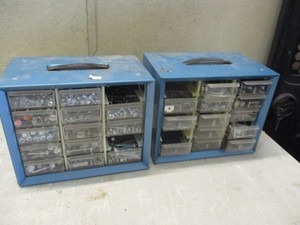 2 Drawer Units full of hardware