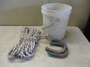 Garden Tractor Chains Horseshoes Rope