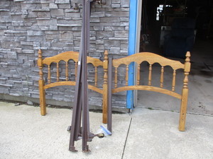 King Size bed Headboard and Frame