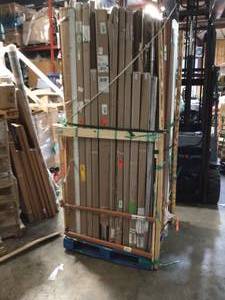lot 15 image: Lot of molding and rods see Customer returns all pictures