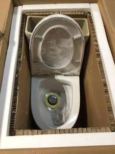 lot 22 image: Eridanus 1-Piece Dual Flush 1.2 GPF0.8 GPF Elongated High Efficiency Skirted Toilet All-in-One Toilet in white see all pictures