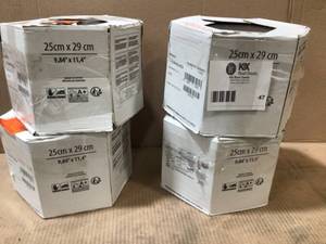 lot 47 image: Lot of 4 Ivy Hill Tile Langston Dark Gray 9.875 in. x 11.375 in. x 10mm Matte Porcelain Floor and Wall Tile (18 pieces  10.76 sq. ft.  box) customer returns see all pictures