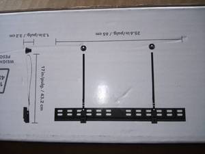 lot 129 image: Insignia - Fixed TV Wall Mount For Most 40-70 TVs