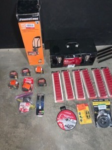 ASSORTED TOOLS & MISCELLANEOUS GOODS. VARIOUS CONDITIONS. SEE PICTURES