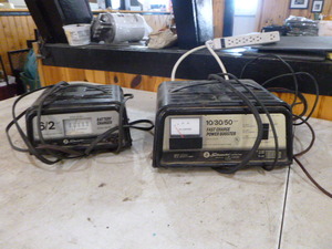 lot 44 image: 2 Schumacher Battery Chargers