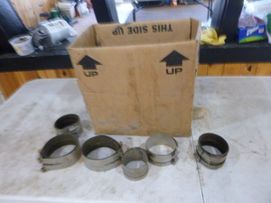 lot 56 image: Box of Oil Filter Clamps