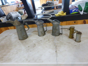 lot 59 image: Oil Cans