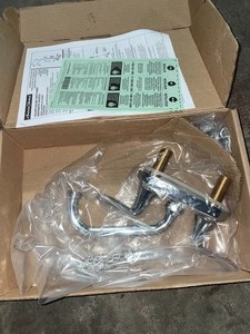 AMERICAN STANDARD Colony Soft 4 in. 2-Handle Low Arc Laundry Faucet in Polished Chrome with Hose End. See Pictures
