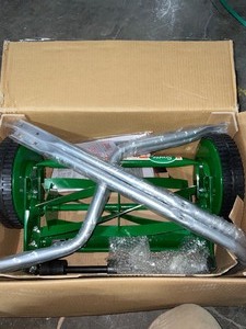 SCOTTS 14 in. 5-Blade Manual Walk Behind Push Reel Mower. See Pictures