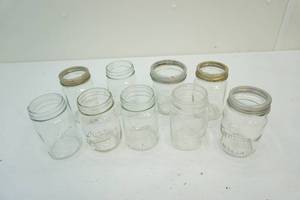 lot 34 image: Mason jars