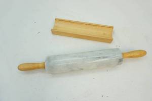lot 36 image: Marble rolling pin