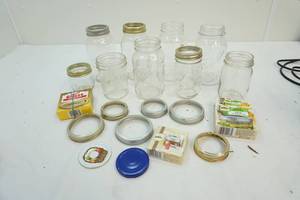 lot 39 image: Mason jars