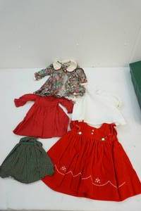 lot 85 image: Vintage baby dresses