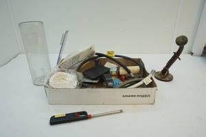 lot 152 image: Gas line, cup dispenser, waterline, light