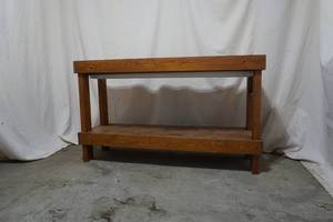 lot 182 image: Gardening bench with light