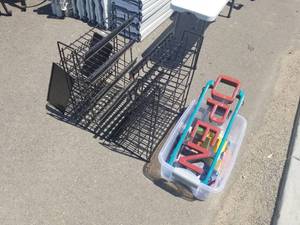 Open Sign & Candy Racks