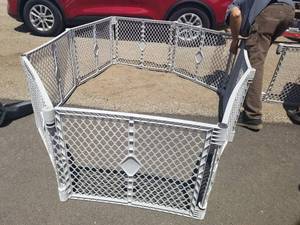 Set of 8 Plastic Folding Gates