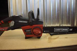 lot 53 image: 60Volt Chainsaw