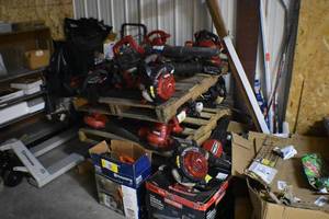 lot 75 image: Salvage Blowerschainsaws