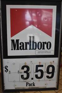 lot 1 image: Marlboro Sign