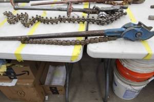 lot 887 image: J.H. Williams Vulcan Superior Soil Pipe Cutter No. 3
