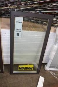 lot 351 image: Marvin Window Brown 1-34THx23Wx46-34H