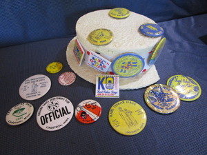 lot 25 image: Festival buttons Karl Oskar Days 1...