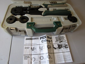 lot 106 image: PEX Multi Head crimp tool, connecto...