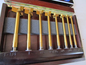 lot 115 image: Forstner bit set 71...