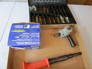 lot 171 image: Titanium drill bits, Remington fast...
