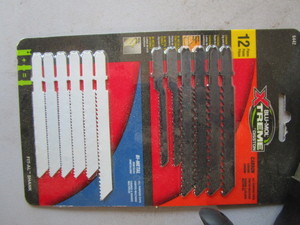 lot 175 image: Jig saw blades - new in pkg, C and ...