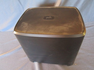 lot 37 image: Polk wireless subwoofer...