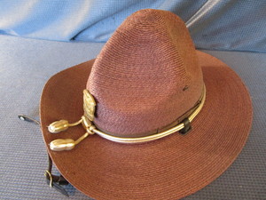lot 225 image: State Patrol hat by Statton, size 7...