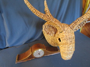 lot 226 image: Sentinel electric mantle clock, wic...