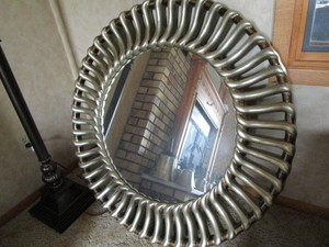 lot 248 image: Wall mirror, 41.5...