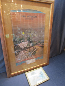 lot 251 image: Vintage calendar - 1947 Dell Peters...