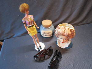 lot 276 image: Vintage head vase 7 appears good a...